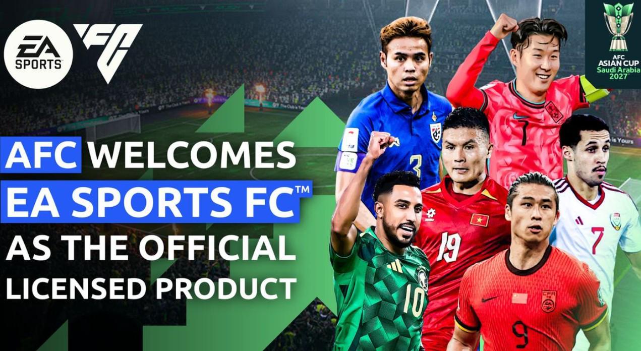 九游娱乐-亚足联官方：EA Sports FC正式取得2027亚洲杯全部授权